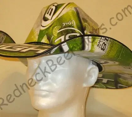 Bud Light Lime Beer Box Cowboy Hat