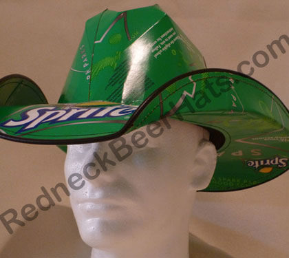 Sprite Soda Carton Cowboy Hat