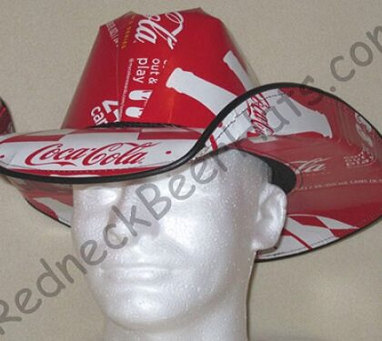 Coke Soda Carton Cowboy Hat