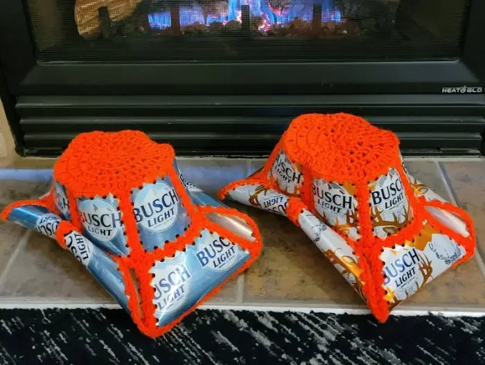 Custom Cowboy Beer or Soda Can Hat